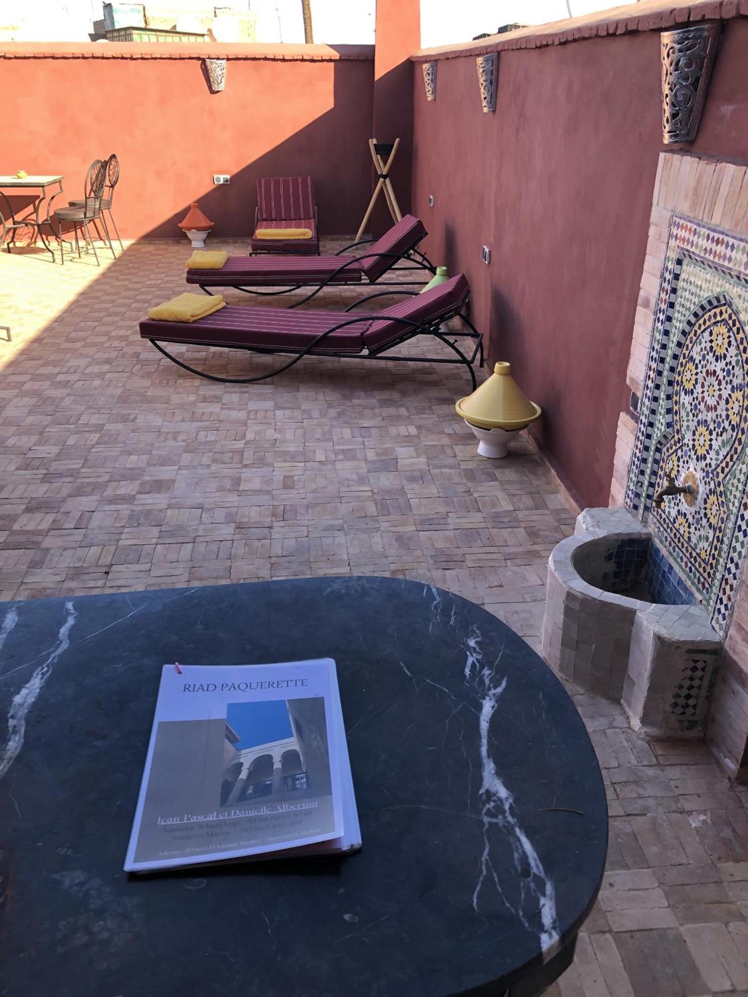 Riad Paquerette Marrakesh Exterior foto
