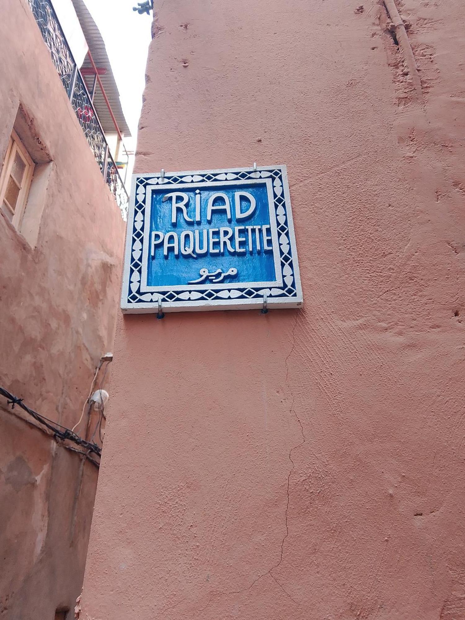 Riad Paquerette Marrakesh Exterior foto